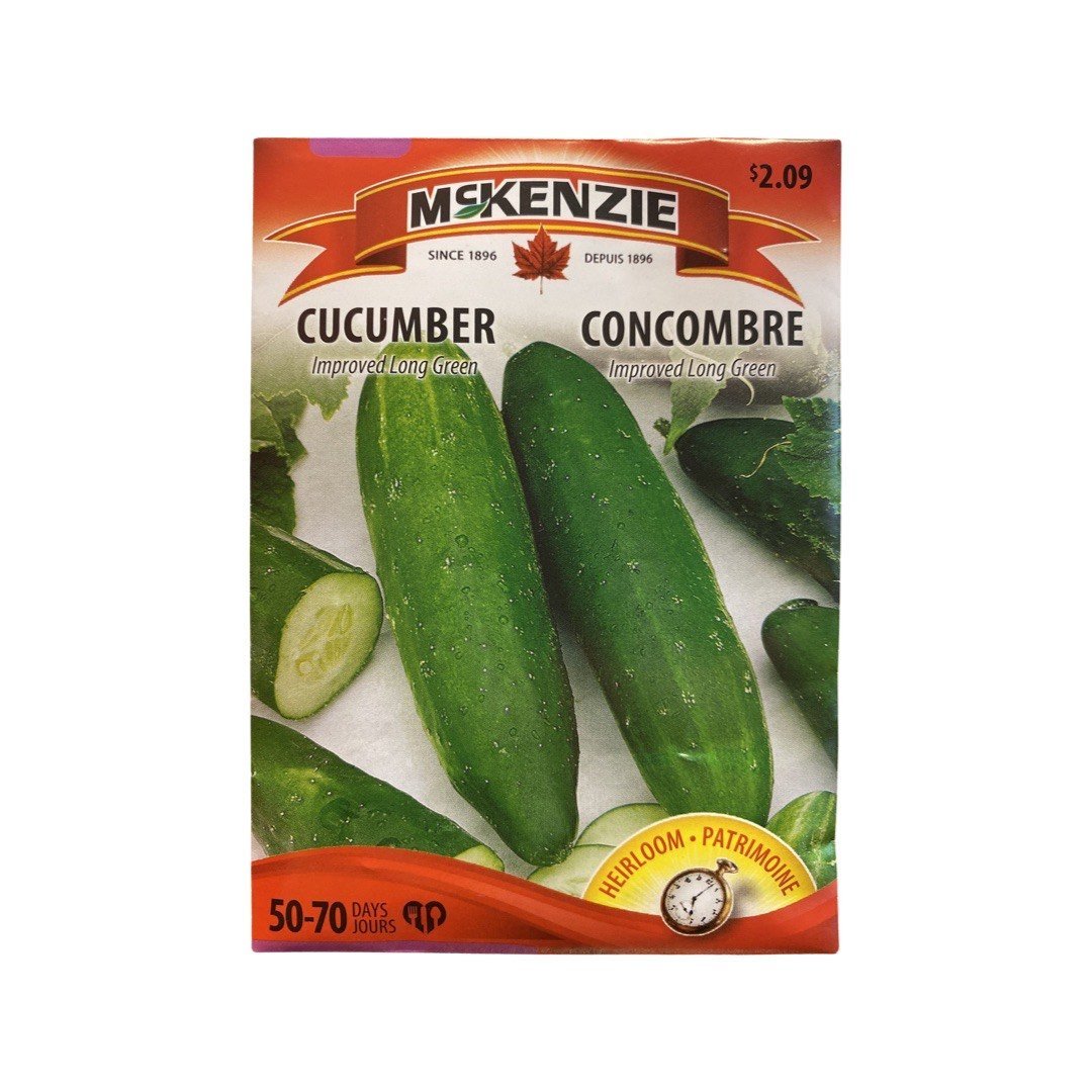 2,09$ - Graines de concombre (Improved Long Green) - Ma Poule Express