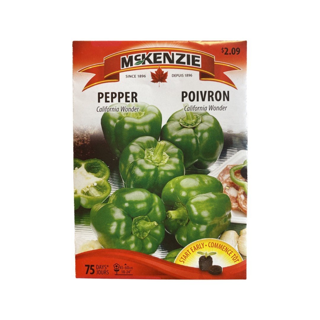 2,09$ - Graines de Poivron (California Wonder) - Ma Poule Express