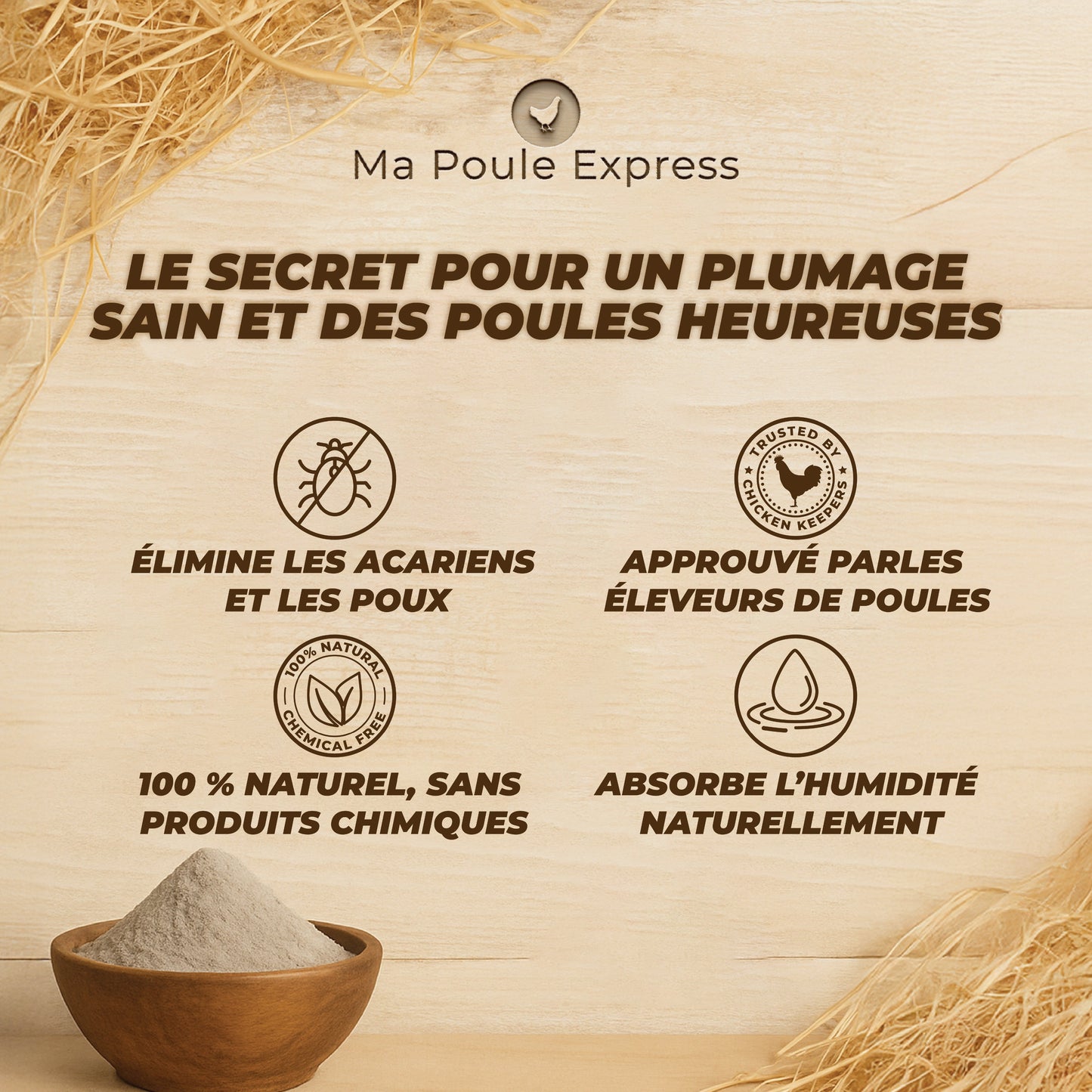 Bain de Poussière - Ma Poule Express - Ma Poule Express