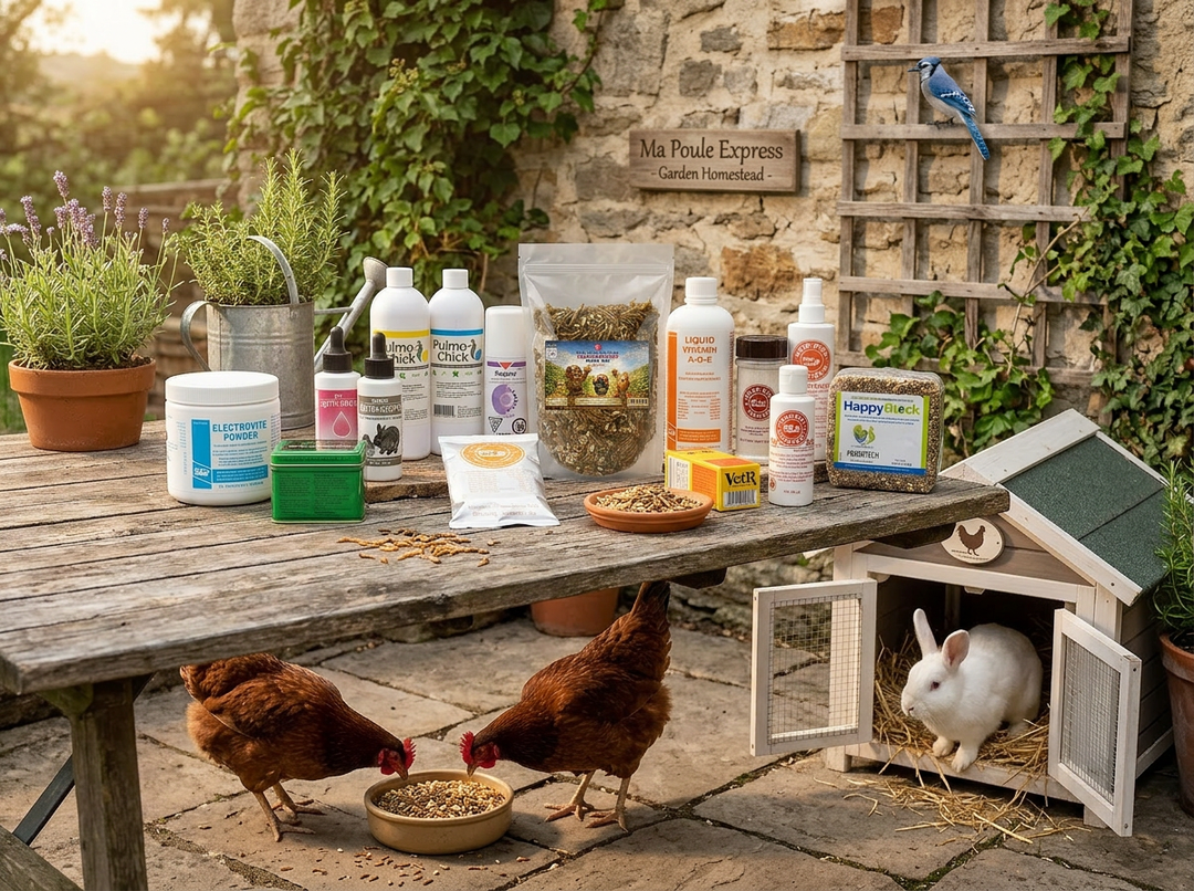 Alimentation & Soins - Ma Poule Express