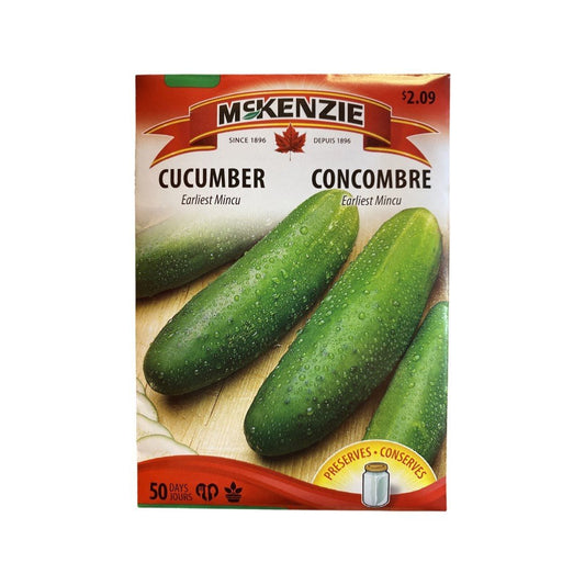 2,09$ - Graines de concombre (Earliest Mincu) - Ma Poule Express