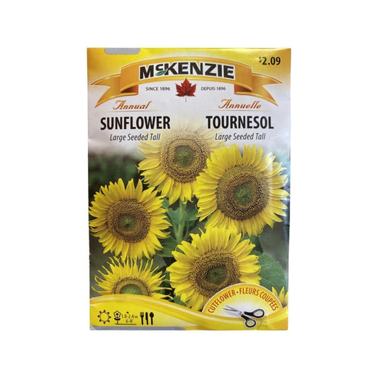 2,09$ - Graines de Tournesol ( Large Seeded Tall ) - Ma Poule Express