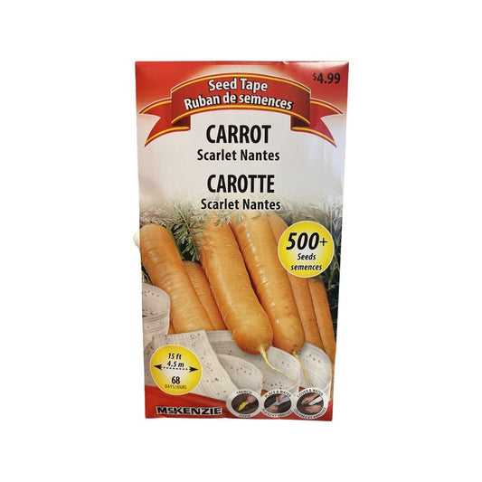 4,99$ - Ruban de semences Carotte (Scarlet Nantes) - Ma Poule Express