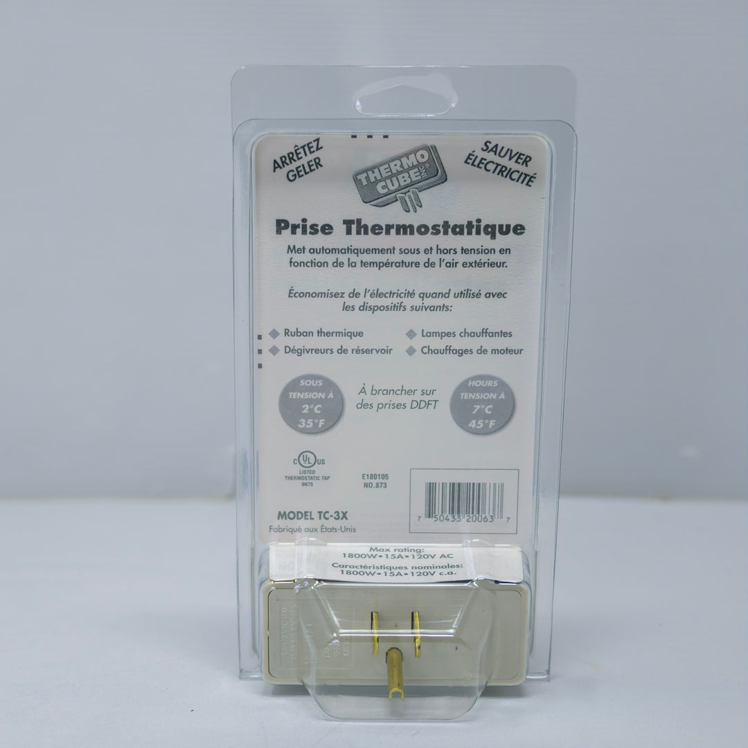 Thermo Cube - TC-3 (2°C/turns off at 7°C)