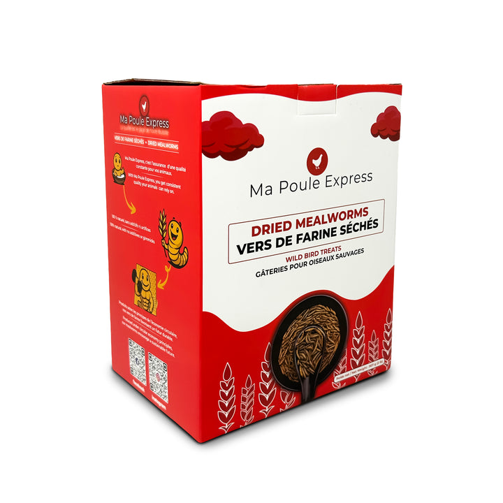 Vers de farine séchés 2 lb (907 g) – Format économique