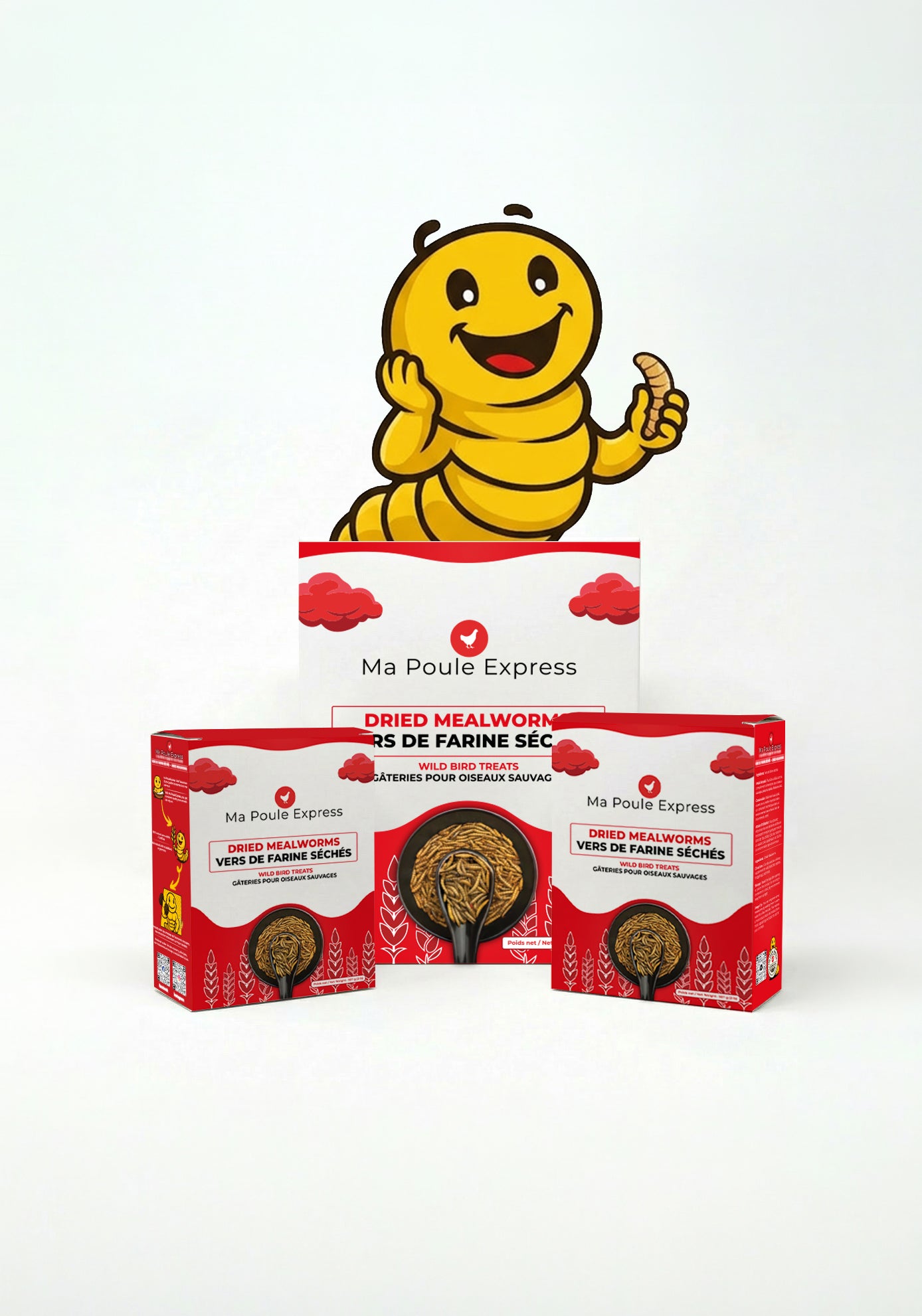 VERS DE FARINE SECHE MA POULE EXPRESS 