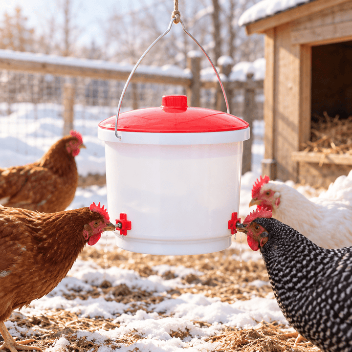 Abreuvoir Chauffant Farm Innovators 2 Gallons - Ma Poule Express