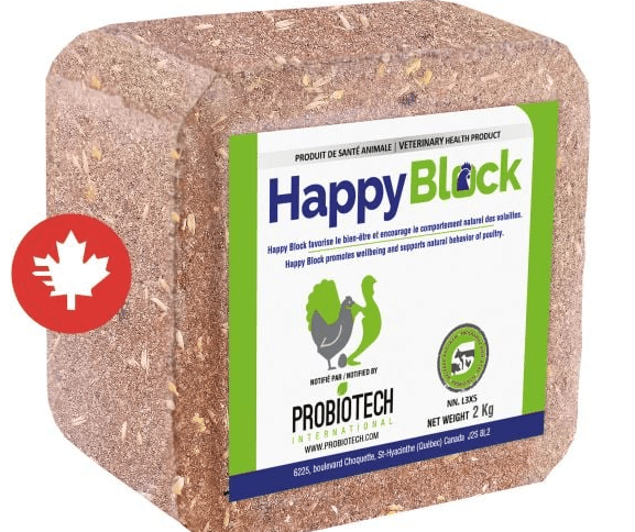 Bloc à picorer - Happy Block - 2 KG - Ma Poule Express