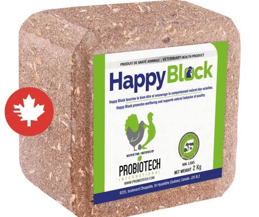 Bloc à picorer - Happy Block - 2 KG - Ma Poule Express