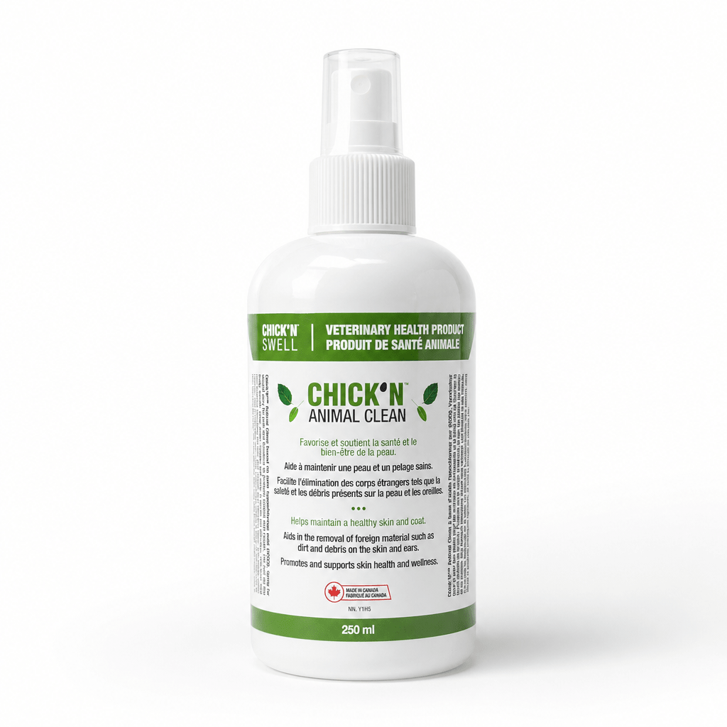 Chick’n Animal Clean – Nettoyant Peau et Oreilles pour Oiseaux – 250 ml - Ma Poule Express