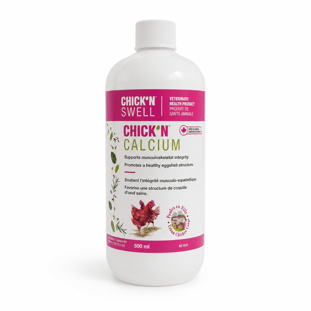 Chick’n Calcium – Supplément de Calcium pour Poules et Oiseaux – 500 ml - Ma Poule Express