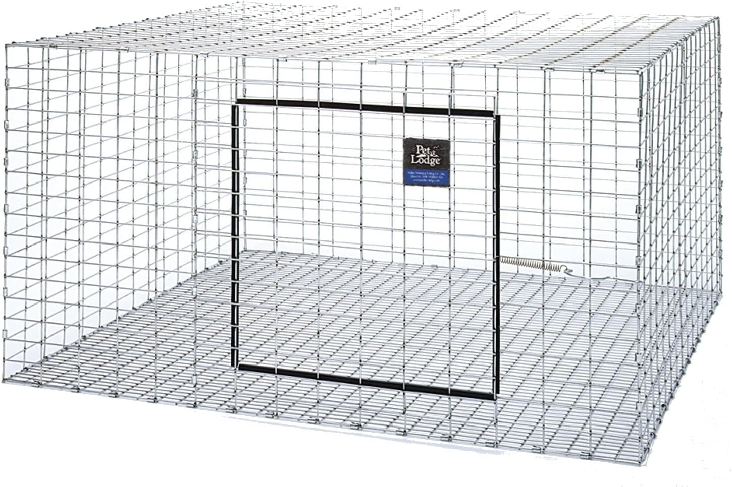 Clapier en fil métallique - PET LODGE - Maison de lapin robuste galvanisé facile à assembler - Ma Poule Express