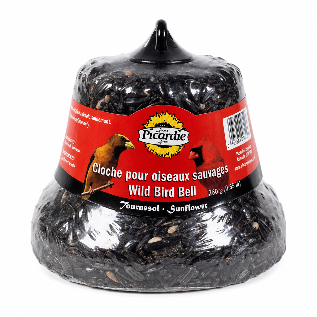 Cloche de grains - Tournesol noir - Ma Poule Express