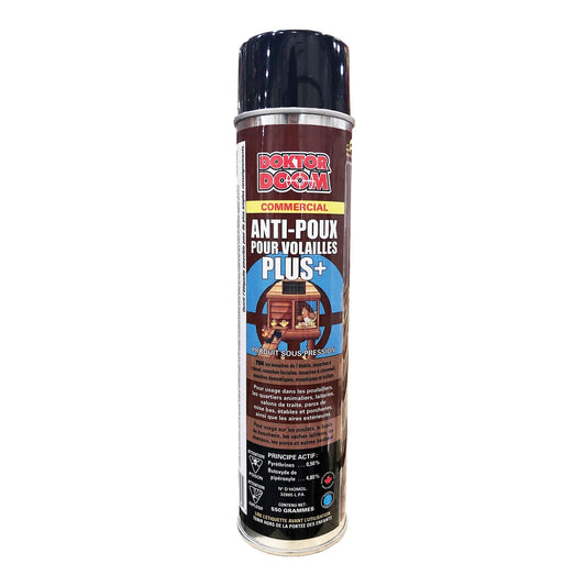 Doktor doom Insecticide - traitement efficace contre les poux - Ma Poule Express