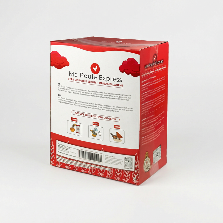 Vers de farine séchés 11 lb (5 kg) – Format vrac