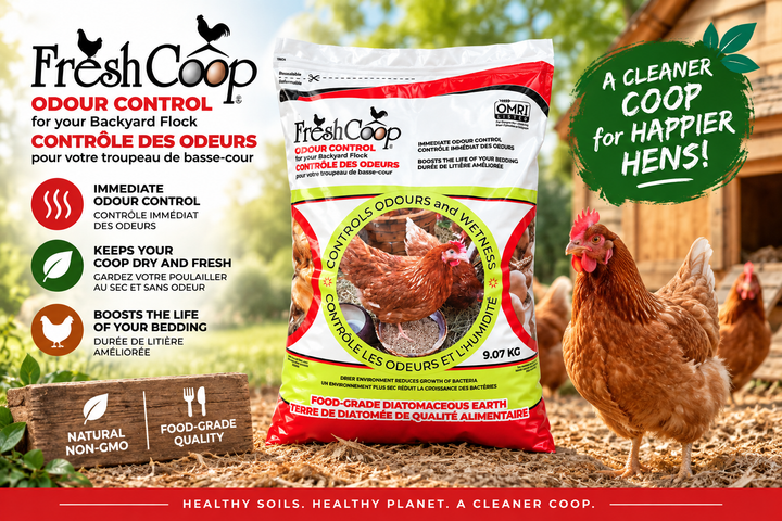 Fresh coop - Contrôle des odeurs - Ma Poule Express