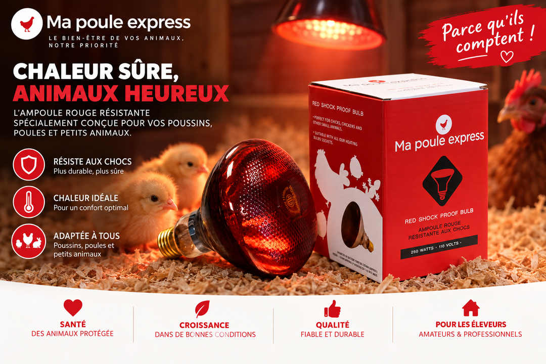 Ampoule résistante aux chocs - 250 W