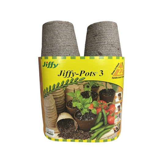 Jiffy-Pots 3'' rond ( Paquet de 22 ) - Ma Poule Express