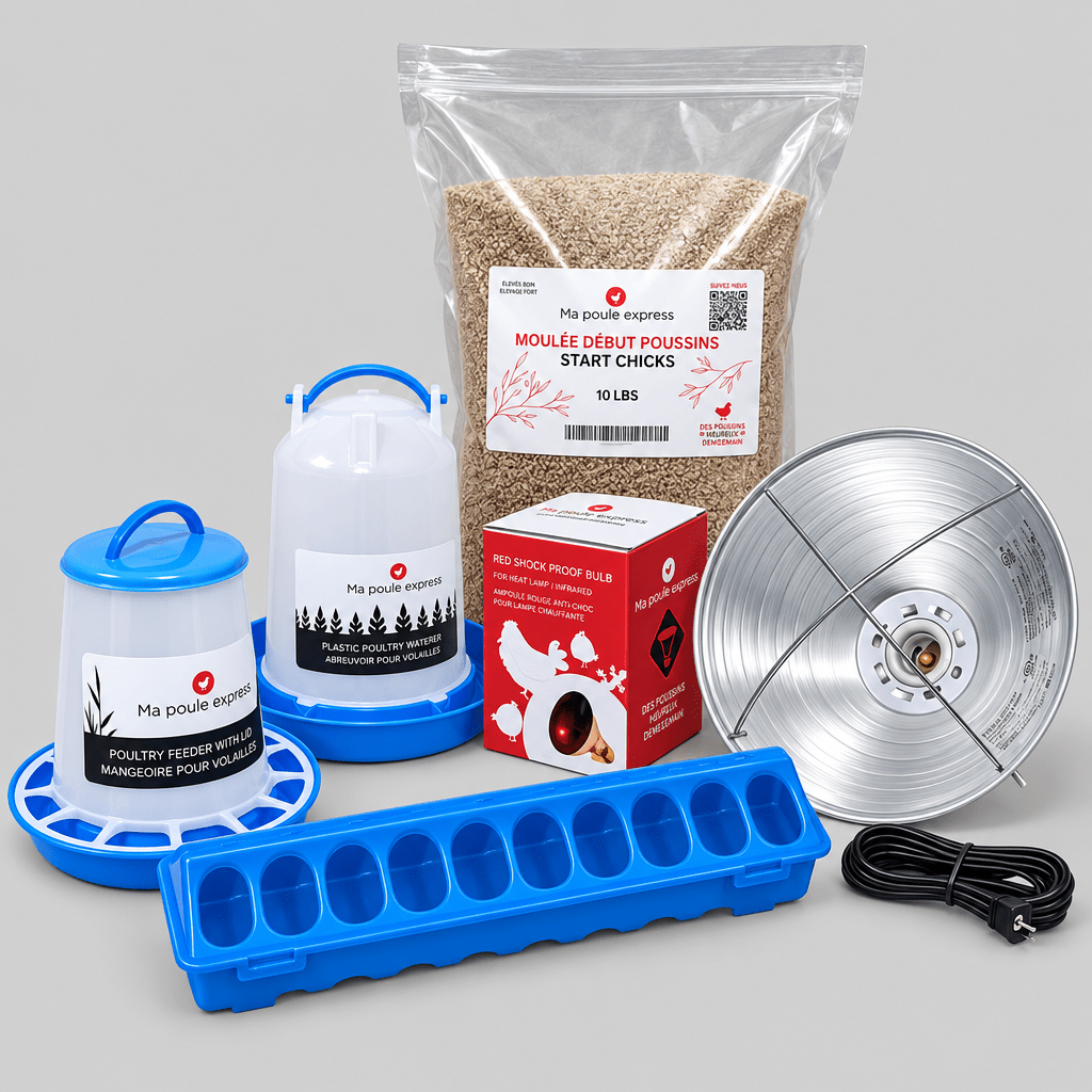 Kit d'Élevage pour Poussins Complet - Ma Poule Express™ - Ma Poule Express