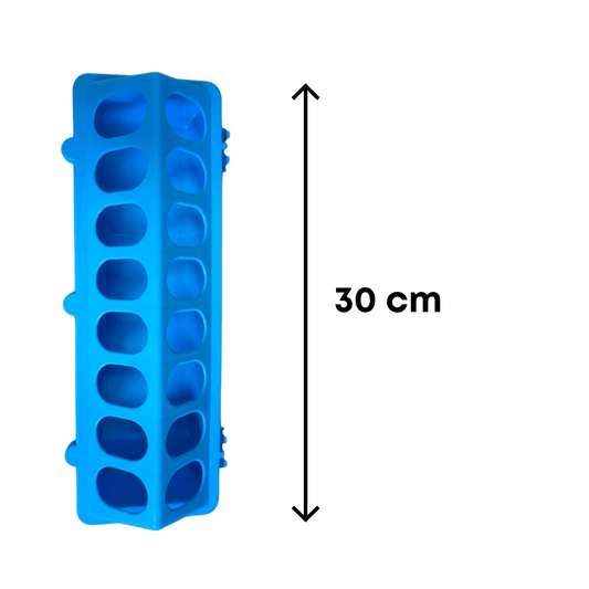 Mangeoire 30 cm - bleu - Ma Poule Express