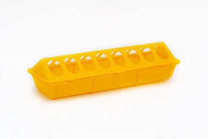 Mangeoire 30 cm - Jaune - Ma Poule Express