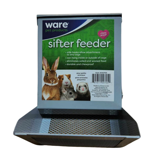 Mangeoire pour petits animaux et lapins avec couvercle - Ma Poule Express