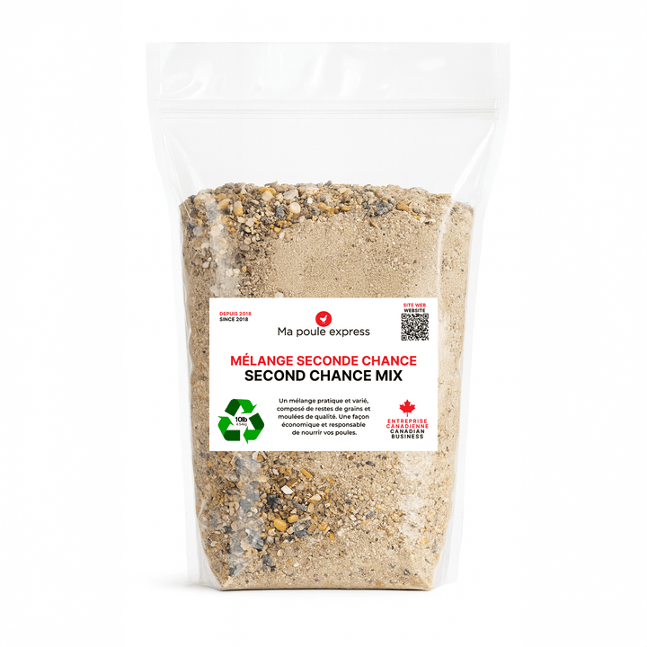 Mélange Seconde Chance – Second Chance Mix 10 Lbs , 4.54 Kg - Ma Poule Express