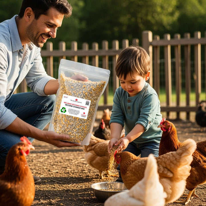 Mélange Seconde Chance – Second Chance Mix 10 Lbs , 4.54 Kg - Ma Poule Express
