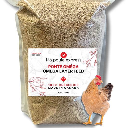 Moulée Ponte Poules Pondeuses 10 LBS - Ma Poule Express
