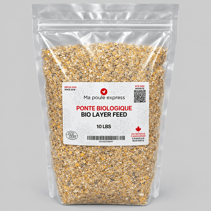 Moulée pour Poules et Poussins – 5 Formules au Choix | Sac de 10 lb - Ma Poule Express