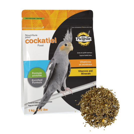 Nourriture pour Cockatiel Vitaminée – Ferme Picardie - Ma Poule Express