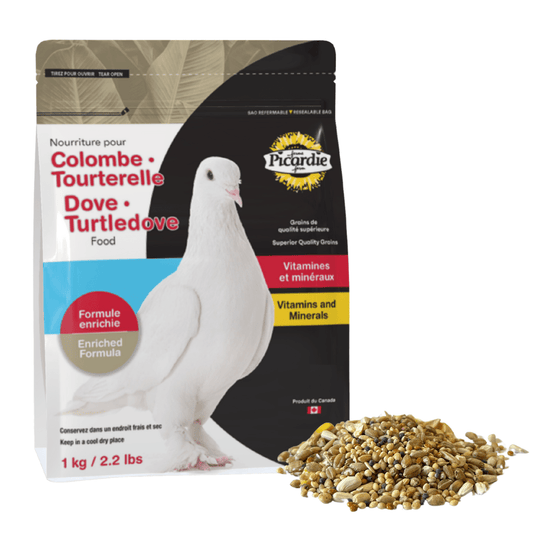 Nourriture pour Colombe/Tourterelle Vitaminée – Ferme Picardie - Ma Poule Express