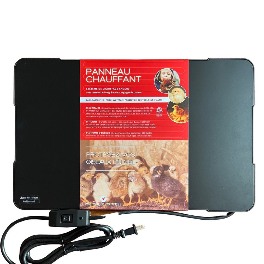 Panneau Chauffant Certifié cETL - Ma Poule Express