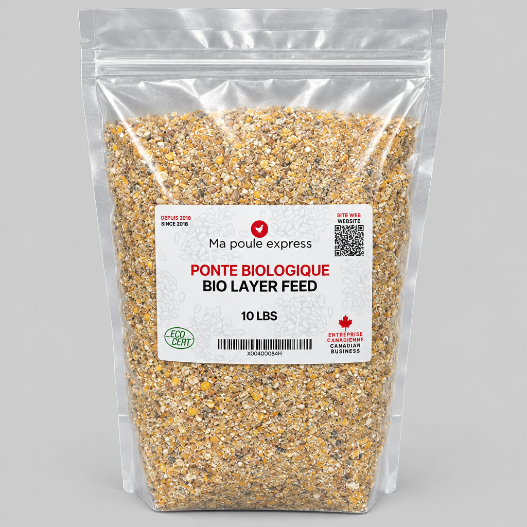 Moulée pour Poules et Poussins – 5 Formules au Choix | Sac de 10 lb
