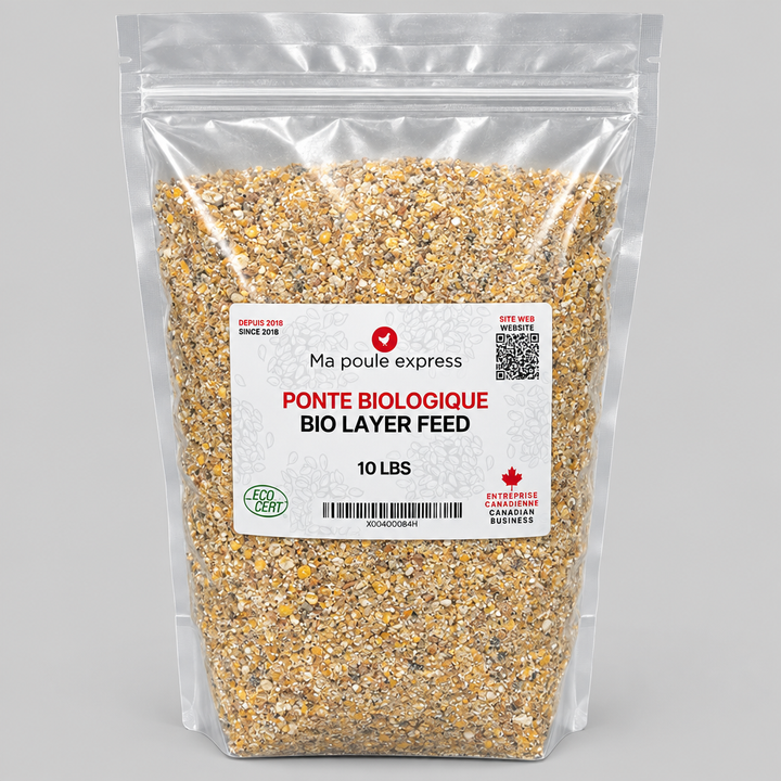 Moulée pour Poules et Poussins – 5 Formules au Choix | Sac de 10 lb