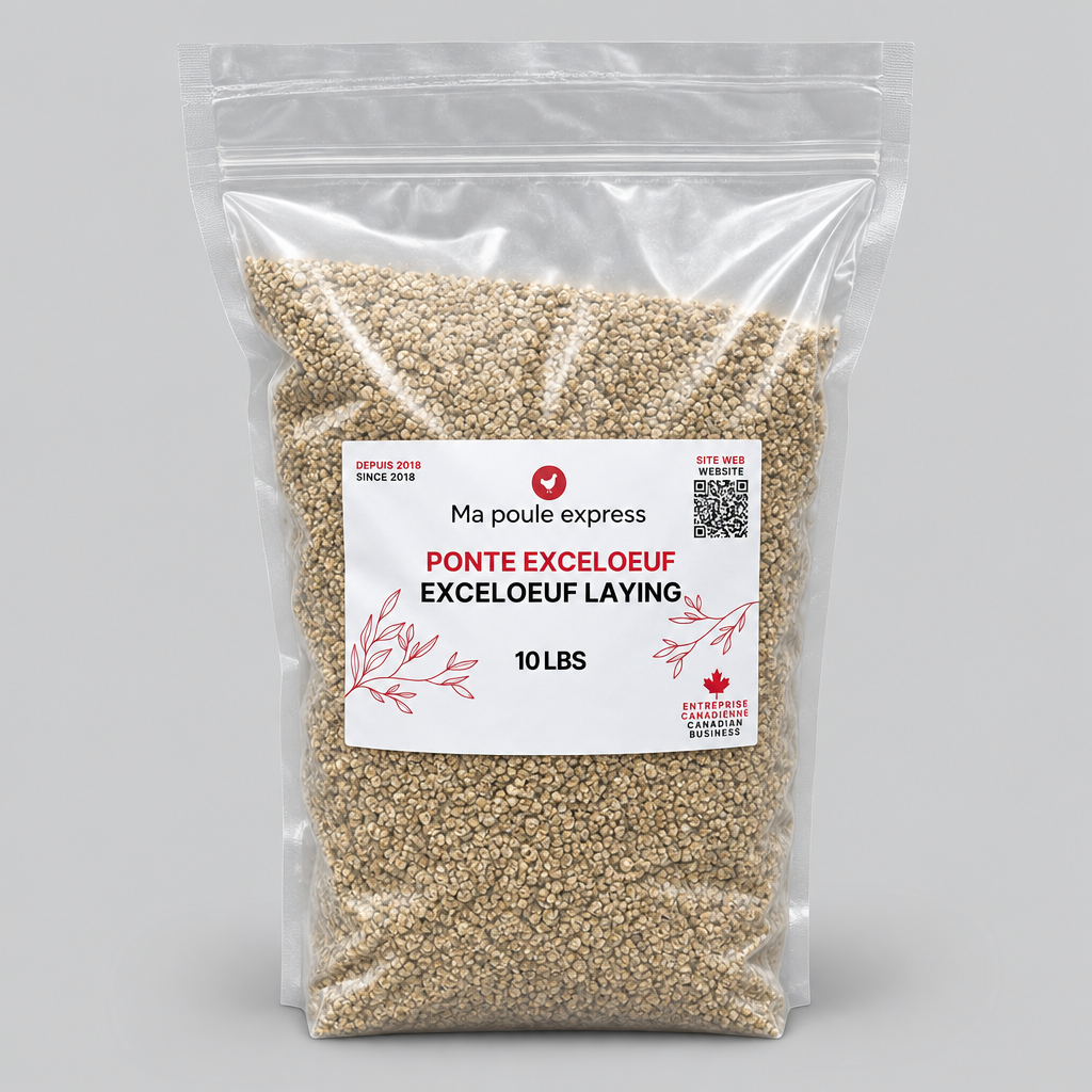 Moulée pour Poules et Poussins – 5 Formules au Choix | Sac de 10 lb