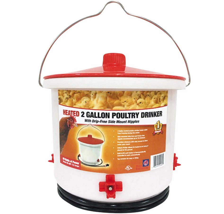 PRÉ - COMMANDE - Abreuvoir Chauffant Farm Innovators 2 Gallons - EXPÉDITION 15 NOVEMBRE - Ma Poule Express