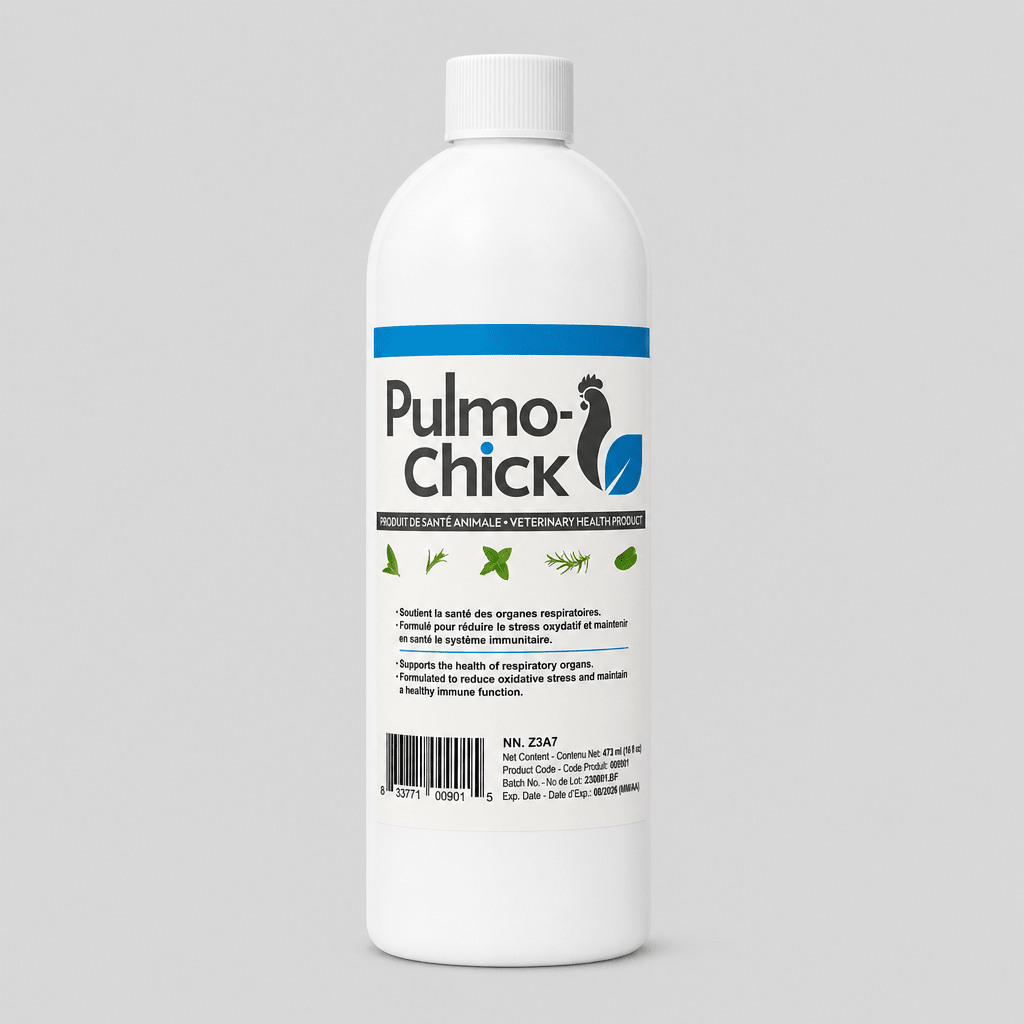 Pulmo-Chick - Prévention des problèmes de santé respiratoire - Ma Poule Express