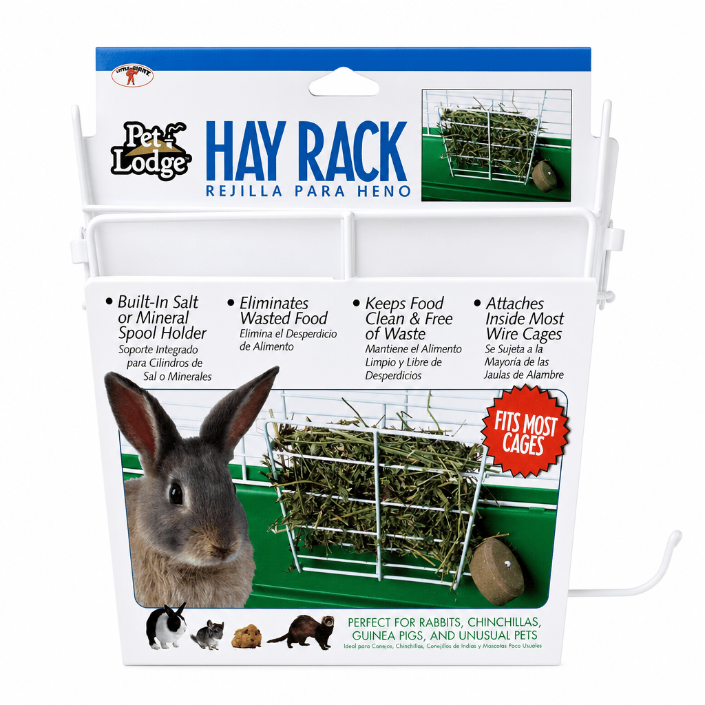Râtelier à foin en fil métallique pour lapins - Pet Lodge - Ma Poule Express