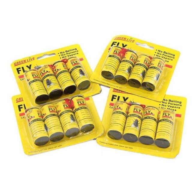 Ruban collant contre les mouches - (4 rubans/paquet) - Ma Poule Express