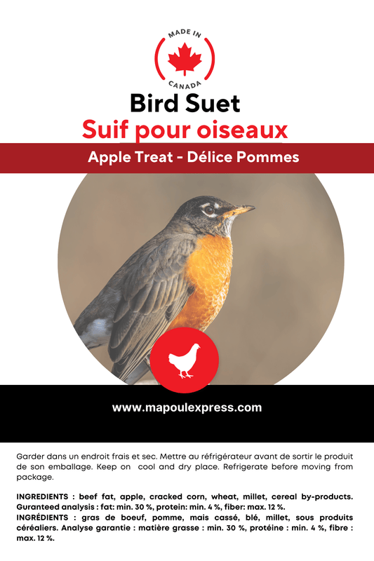 Suif délice aux pommes - Ma Poule Express