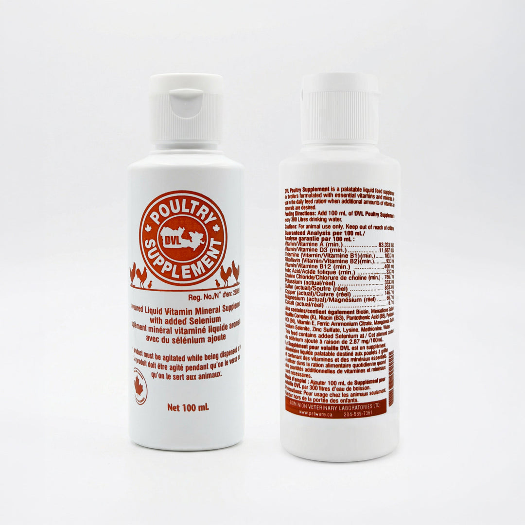 Supplément pour volailles liquide - Pour une bonne santé générale - Ma Poule Express