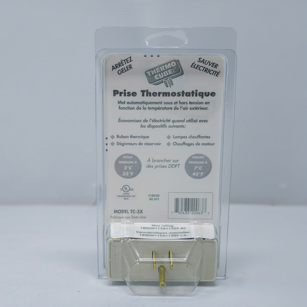Thermo Cube - TC-3 (2 °C/s'éteint à 7 °C) - Ma Poule Express