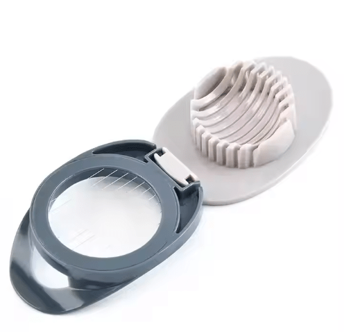 Trancheur d’Œufs en Acier Inoxydable avec Fils de Coupe – Idéal pour Œufs Durs - Ma Poule Express