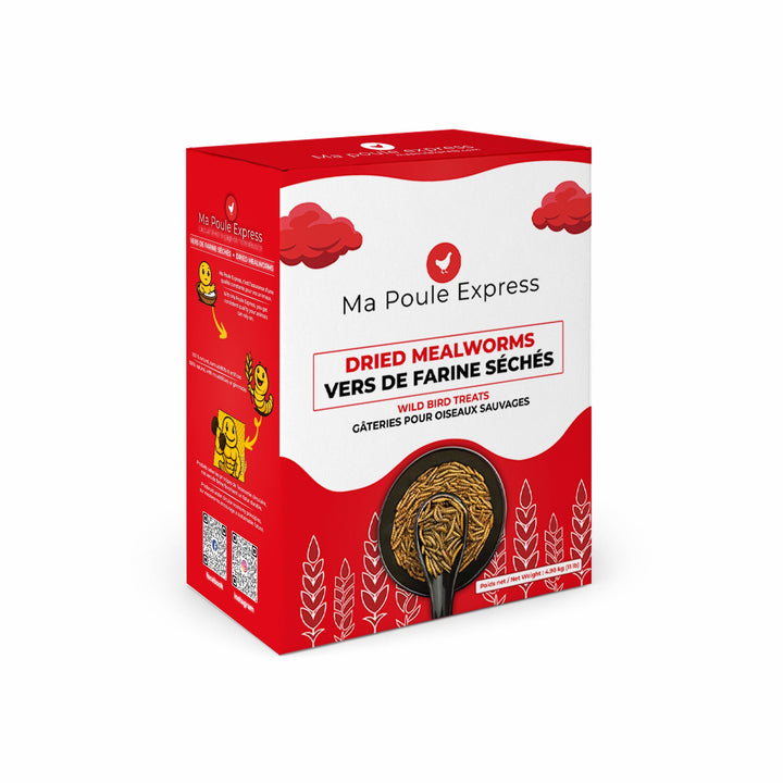 Vers à farine séchés - Ma Poule Express