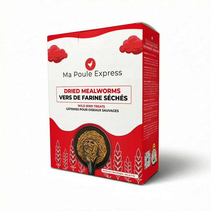 Vers à farine séchés - Ma Poule Express