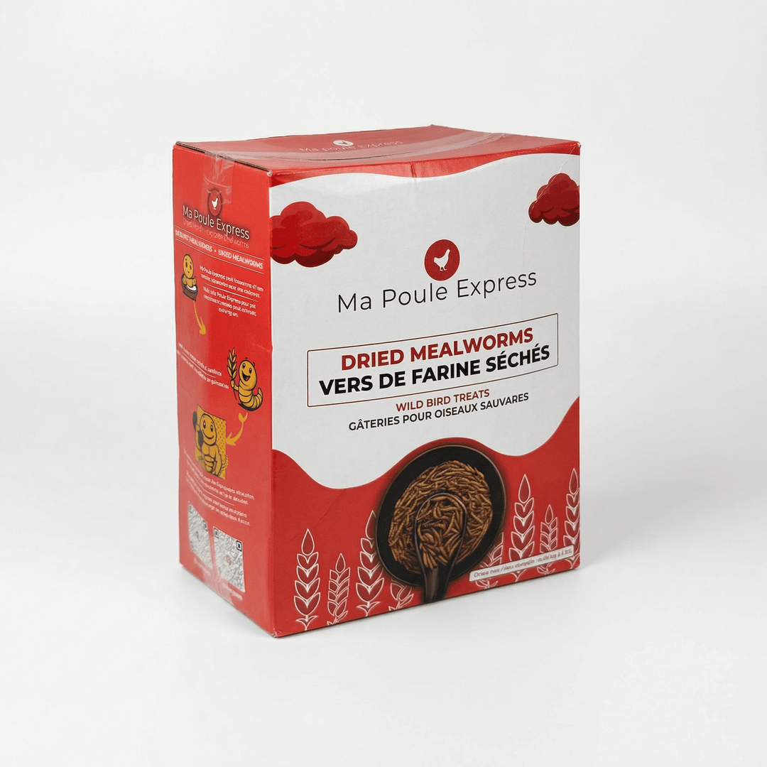 Vers de farine séchés 11 lb (5 kg) – Format vrac - Ma Poule Express