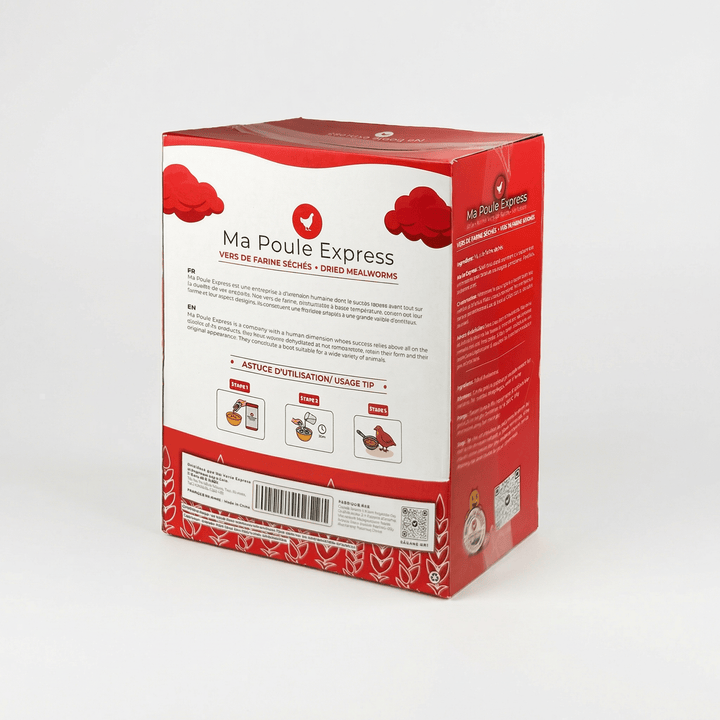 Vers de farine séchés 11 lb (5 kg) – Format vrac - Ma Poule Express